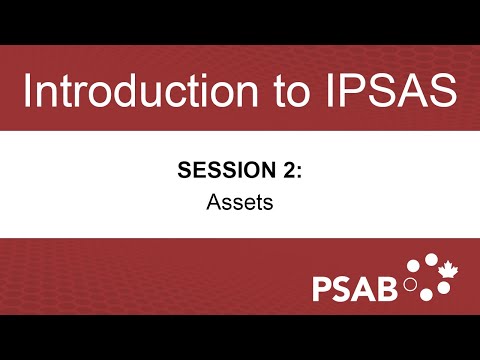Introduction to IPSAS Workshop – Session 2 – Assets