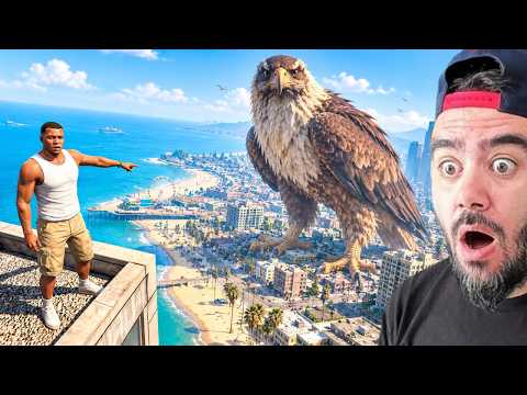 FRANKLIN DÜNYANIN EN BÜYÜK KUŞUNU BULDU - GTA 5 MODS