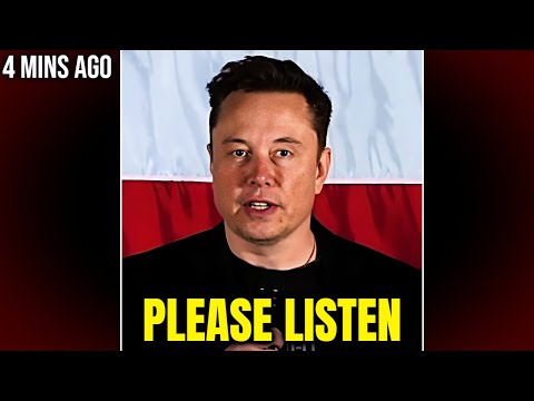 4 Mins Ago: Elon Musk's DISTURBING Message - "I'm RISKING it all to tell you the TRUTH"