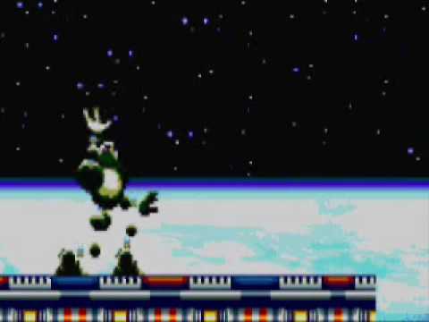 Vectorman shooting sprite test