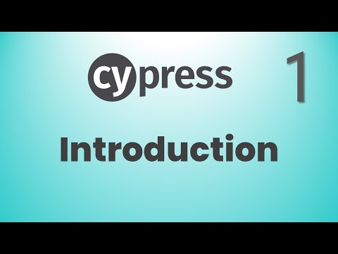 Part 1 Cypress Introduction Web Automation using Cypress