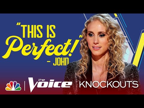 John and Gwen Think Cali Wilson's "Wicked Game" Performance Is "So Good!" - The Voice Knockouts 2019