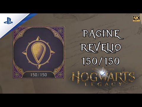 Tutte le PAGINE REVELIO 150/150. Hogwarts Legacy PS5 ITA