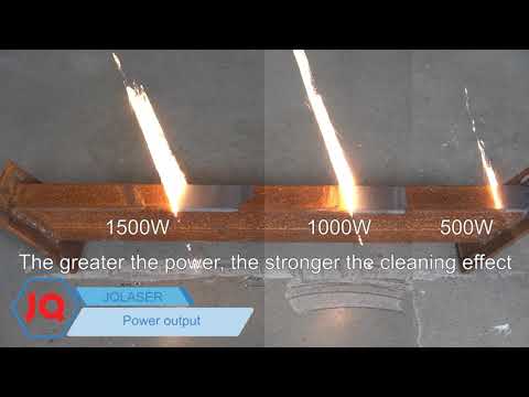 JQ fiber laser cleaning machine 1000w 1500w 2000w