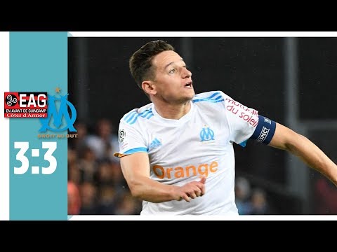 Thauvin gleicht aus! OM Torwart Mandanda sieht Rot |  EA Guingamp - Olympique Marseille 3:3
