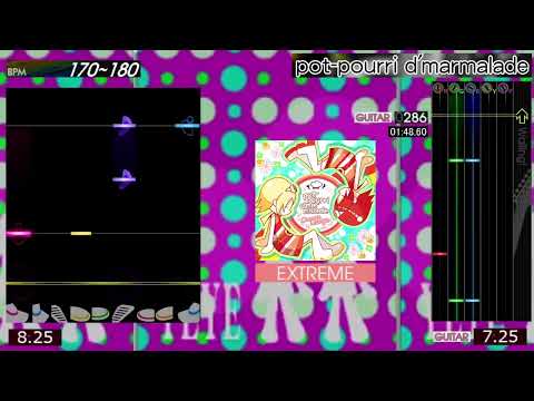 GITADORA/ pot pourri d'marmalade - EXTREME (GUITARFREAKS 10thMIX & drummania 9thMIX)