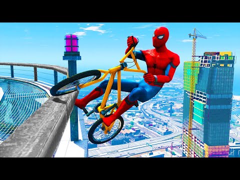 GTA 5: Falling off Highest Buildings #20 - GTA 5 Funny Moments & Fails, Gameplay