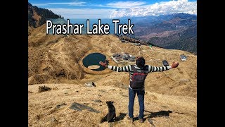 preview picture of video 'Prashar Lake Trek- Camping, Mandi Himachal Pradesh'