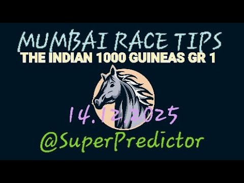 | MUMBAI RACE TIPS | | 14.12.2025 | | Tips & Analysis | | INDIAN 1000 GUINEAS | #mumbairacetips