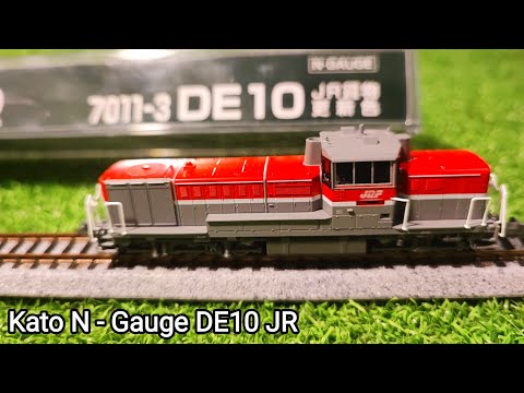 N Scale Model Train - KATO DE10 JR Unboxing and Review