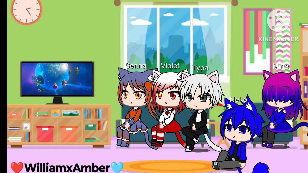 Senna And Sister React To The Super Mario Galaxy Movie Official Trailer (Gacha Club)