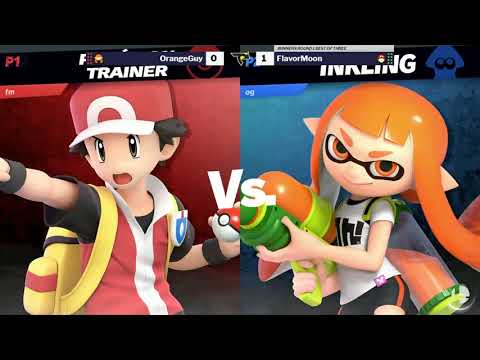 TJ28 SSBU WR1 - OrangeGuy (Inkling) vs FlavorMoon (Pokemon Trainer)