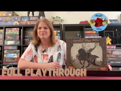 Legends of Sleepy Hollow Board Game Full Playthrough