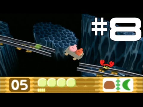 Let's Play Kirby 64 (Blind) Episode 8: Mine-cart madness