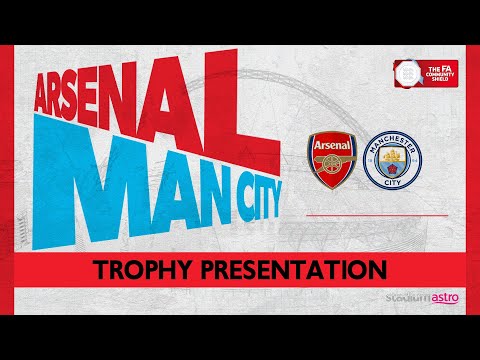 FULL : Arsenal lifting their 17th FA Community Shield | Astro SuperSport
