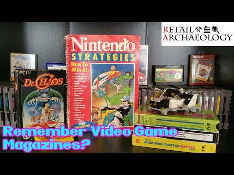 Remember Video Game Magazines? | Nintendo Strategies | Retail Relics