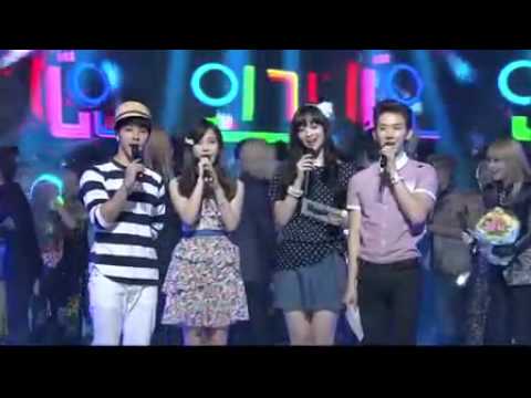 1st place 2NE1-Ugly popular 110807