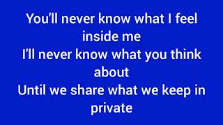 YOU&#39;LL NEVER KNOW LYRICS BY MICHAEL LEARNS TO ROCK
