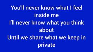 YOU&#39;LL NEVER KNOW LYRICS BY MICHAEL LEARNS TO ROCK