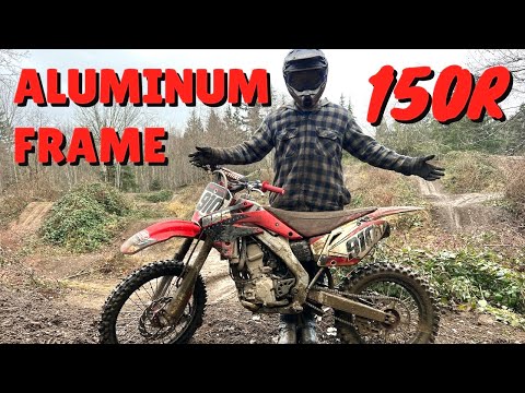 Sending the Honda CRF150R! (And the KX450 Snowbike!)