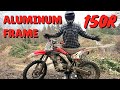 Sending The Honda CRF150R And The KX450 Snowbike