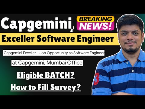 🔥Capgemini Exceller – Update zur Einstellung von Software-Ingenieuren | Füllen Sie das Umfragefor...