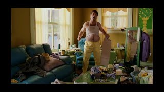 The Cat And The Fat Starring Alec Baldwin (Belly Scene) - Male Gold Digger Un-employed Slob In Debt