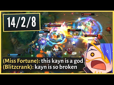 What Happens When the Rank 1 Kayn TryHards in GrandMaster Elo? | Challenger Kayn - League of Legends