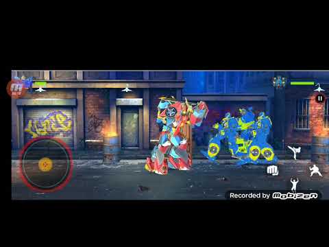 Flying Prado Robot Game's : 😤 Spinde man New office