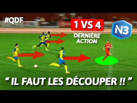 J5 : Je me retrouve SEUL en 1 VS 4 à la 90ème CONTRE ce CLUB PRO !! | QDF#075