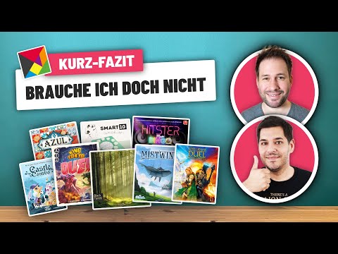 Brandneue Brettspiele im Kurzfazit!