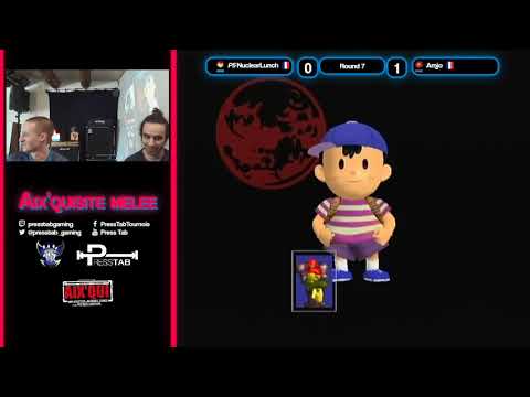 NuclearLunch VS Amjo - Melee Singles Pools - Aix'quisite Melee