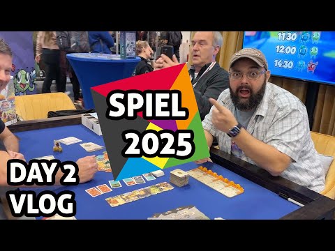 Spiel Essen Day 2 Vlog: My Favorite Part About SPIEL Is...