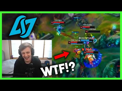 Nemesis reacts to INSANE 1v9 Sylas Ult with IWillDominate and Crownshot | CLG vs TSM