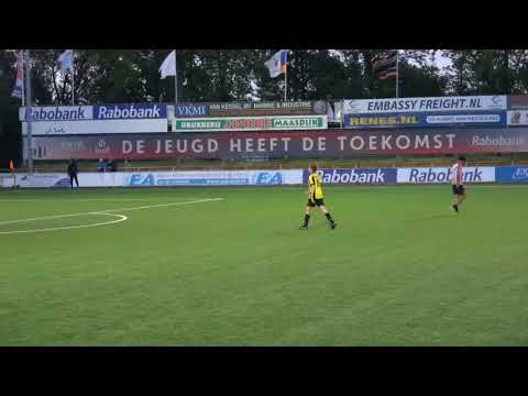 Excelsior Maassluis O17-TOGB O17 (strafschoppen serie, halve finale Voetbal Rijnmond Cup)