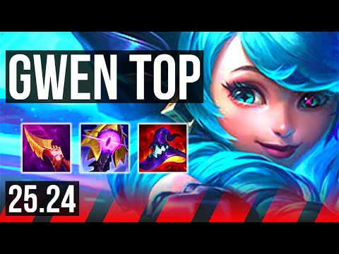 GWEN vs NASUS (TOP) | 10/1/3 | EUW Diamond | 25.24