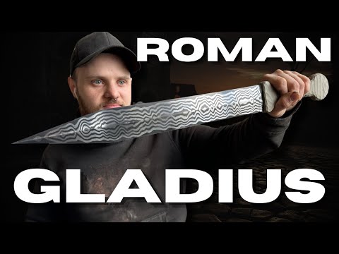 I forged a Damascus GLADIUS Sword  | Rome could have conquered the whole World with it!!!