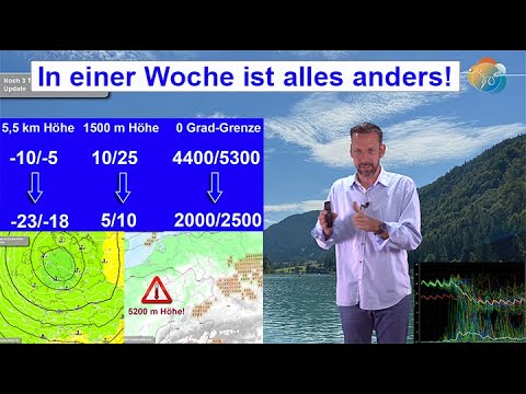 In one week, everything will be different! A massive drop in weather and temperature. Lots of rai...