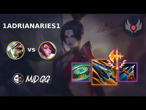 MID.GG: [ 1Adrianaries1 ] Riven TOP vs Fiora | NA GRANDMASTER | LOL Season 2025