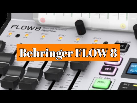 Behringer Flow 8 Digital Audio Mixer