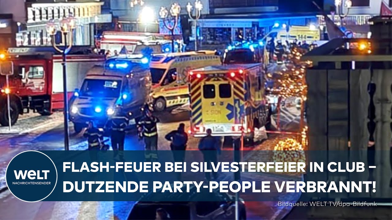 EXPLOSION IM KELLER-CLUB: Unglaubliche Opferzahlen ‒ Silvester-Drama schockt Schweiz