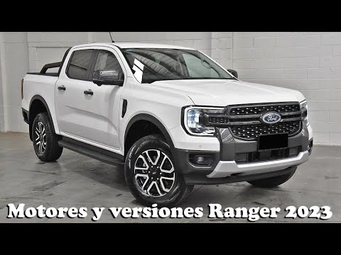 Ford Ranger 2023 | Nueva gama de MOTORES NACIONALES. ¿cuáles son? | Versiones de equipamiento