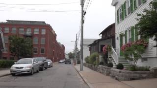 preview picture of video 'Driving Through: Stonington, CT from Stonington Point to Swooner's'