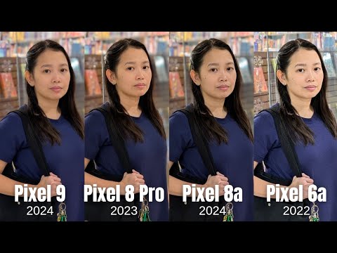 Pixel 9 vs Pixel 8 Pro vs Pixel 8a vs Pixel 6a camera (Ultimate Camera Comparison)