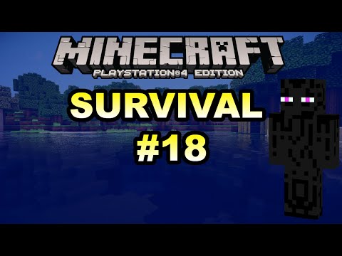 Minecraft Survival (PS4) #18 Enchantment Room And Brewing