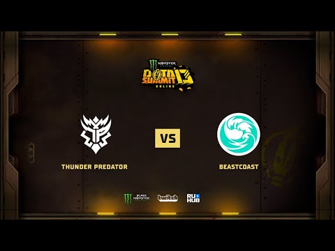 Thunder Predator vs Beastcoast , Monster Energy DOTA Summit 13: NA, bo2, game 2 [Eiritel & Smile]