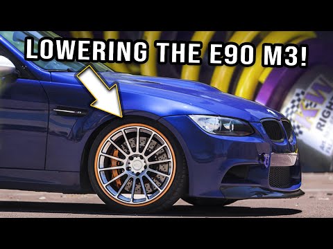 KW HAS Coilover System Installation BMW M3 E90 E92 with EDC