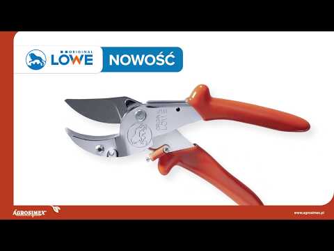 Sekator kowadełkowy jednoręczny - LOWE 10  - NOWOŚĆ