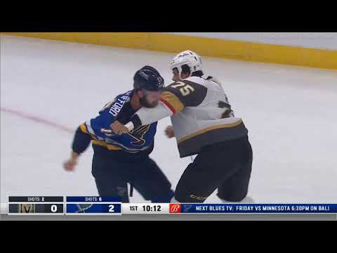 NHL Fight - Golden Knights @ Blues - Reaves vs Clifford - 07 04 2021