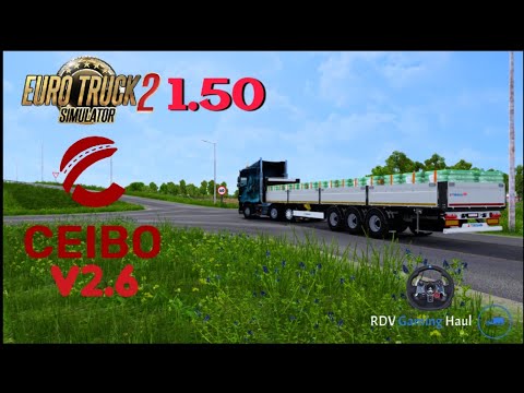 ETS2 1.50 MAPA CEIBO V2.6 w/ Installation Tutorial | Logitech g29 gameplay